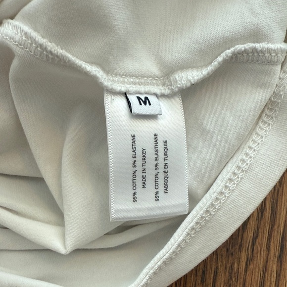 Proenza Schouler Cream Short Sleeve Tee - Picture 3 of 4